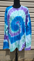 Ocean Current- Adult 2X - Handmade Tie-Dye