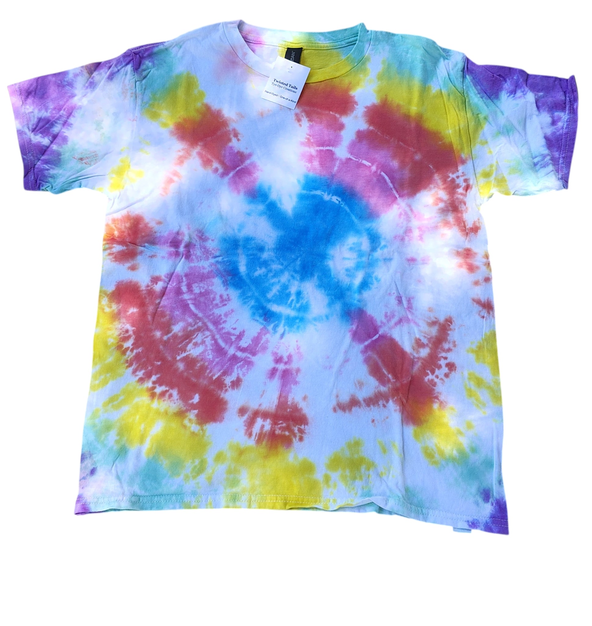 Soft Splash Tie-Dye Kids Shirt – Youth XL