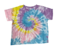 Pastel Pop Spiral Shirt - Youth 4T - Handmade Tie-Dye