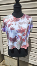 Rusted Cashmeres - Dustwash Crop - Adult XL - Handmade Tie-Dye