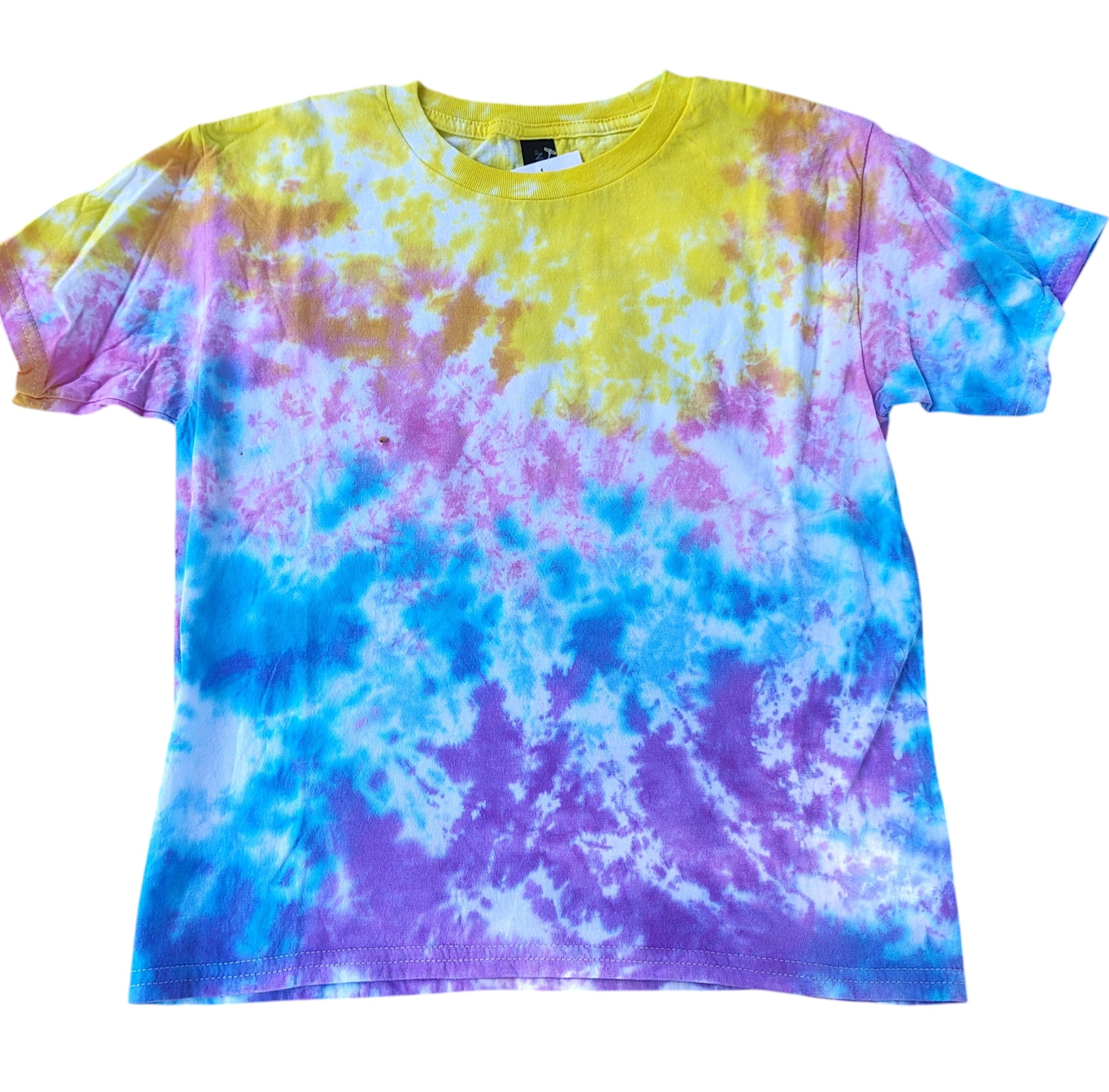 Glow Worm Tie-Dye Kids Shirt – Youth M