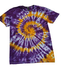 Electric Sunset Spiral - Adult S - Handmade Tie-Dye