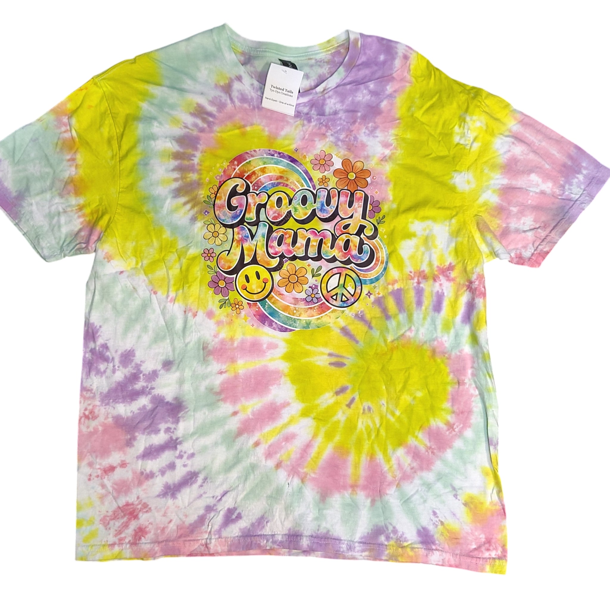 Groovy Mama - Adult XL - Handmade Tie-Dye