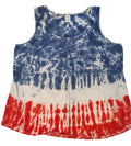 Americana - Ladies 3X Tank - Handmade Tie-Dye