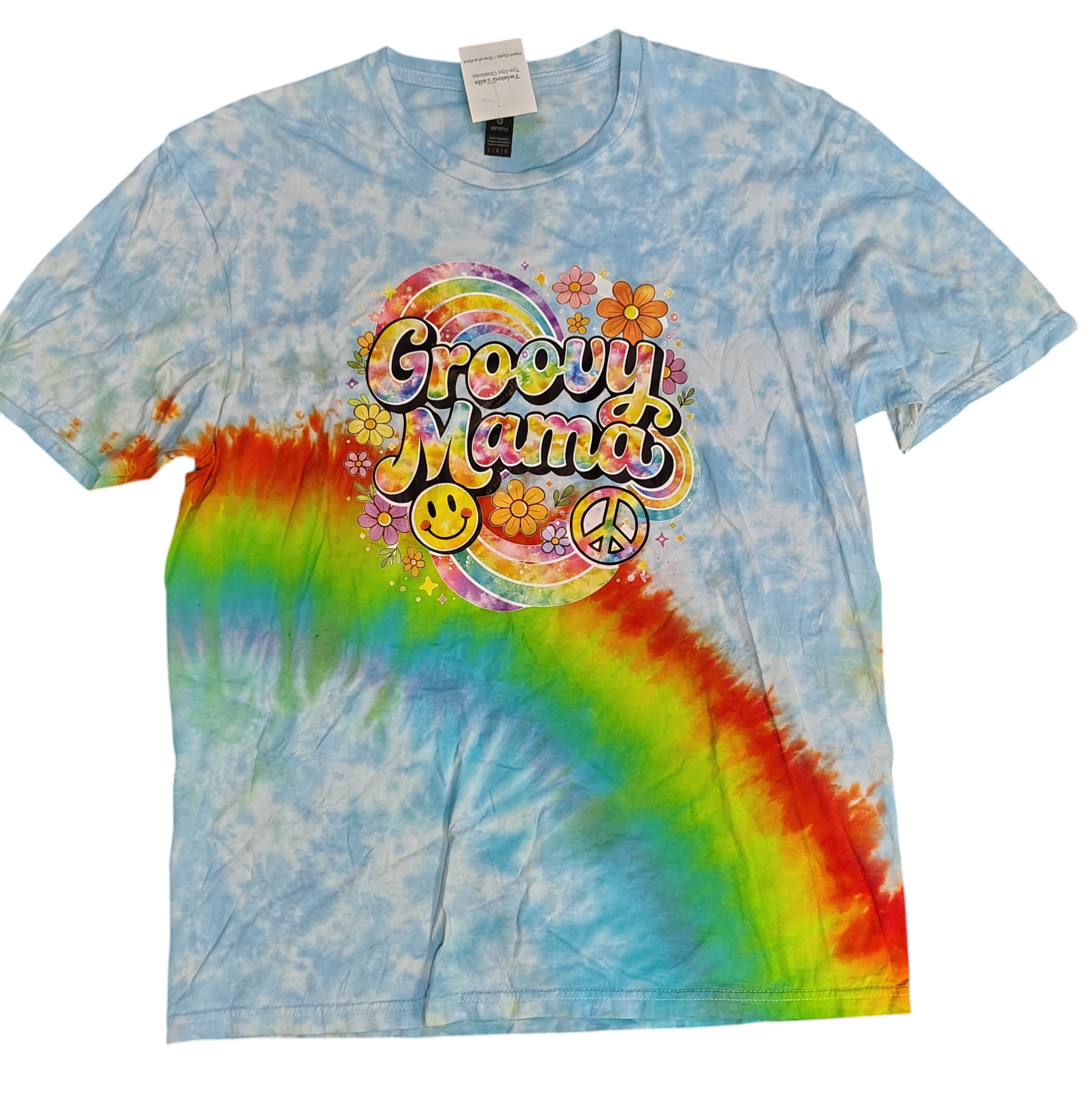 Groovy Mama - Adult L - Handmade Tie-Dye