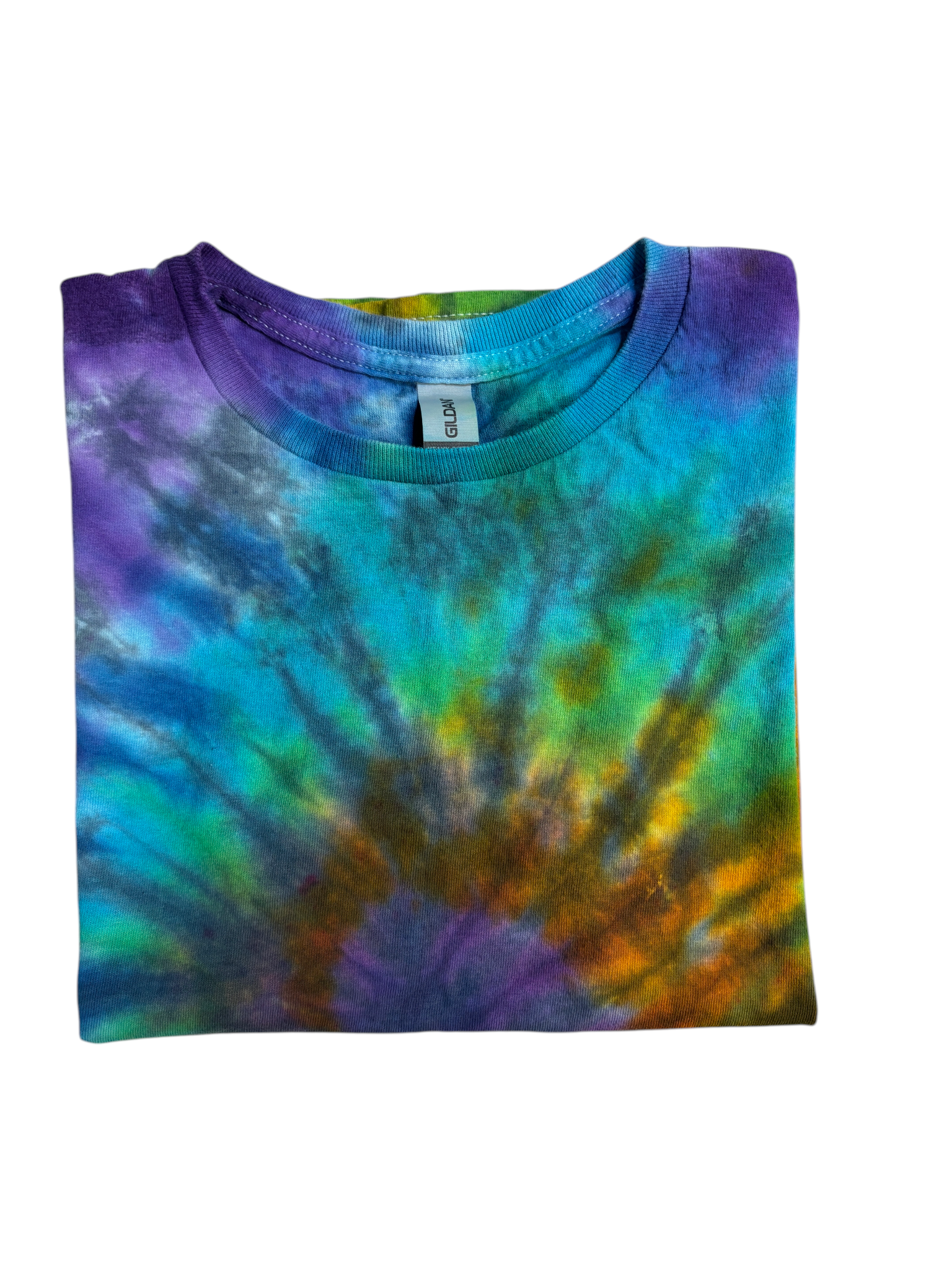 Rainbow Burst Tie-Dye Kids Shirt – Youth M
