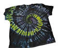 Neon Eclipse Spiral - Adult 4X - Handmade Tie-Dye