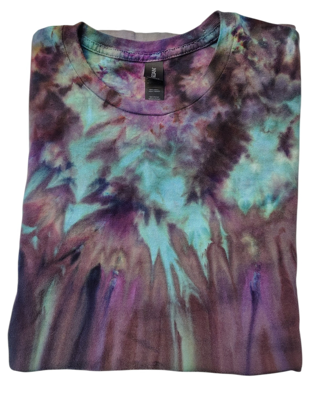 Twilight Falls Ice Dyed Shirt - Adult M - Handmade Tie-Dye