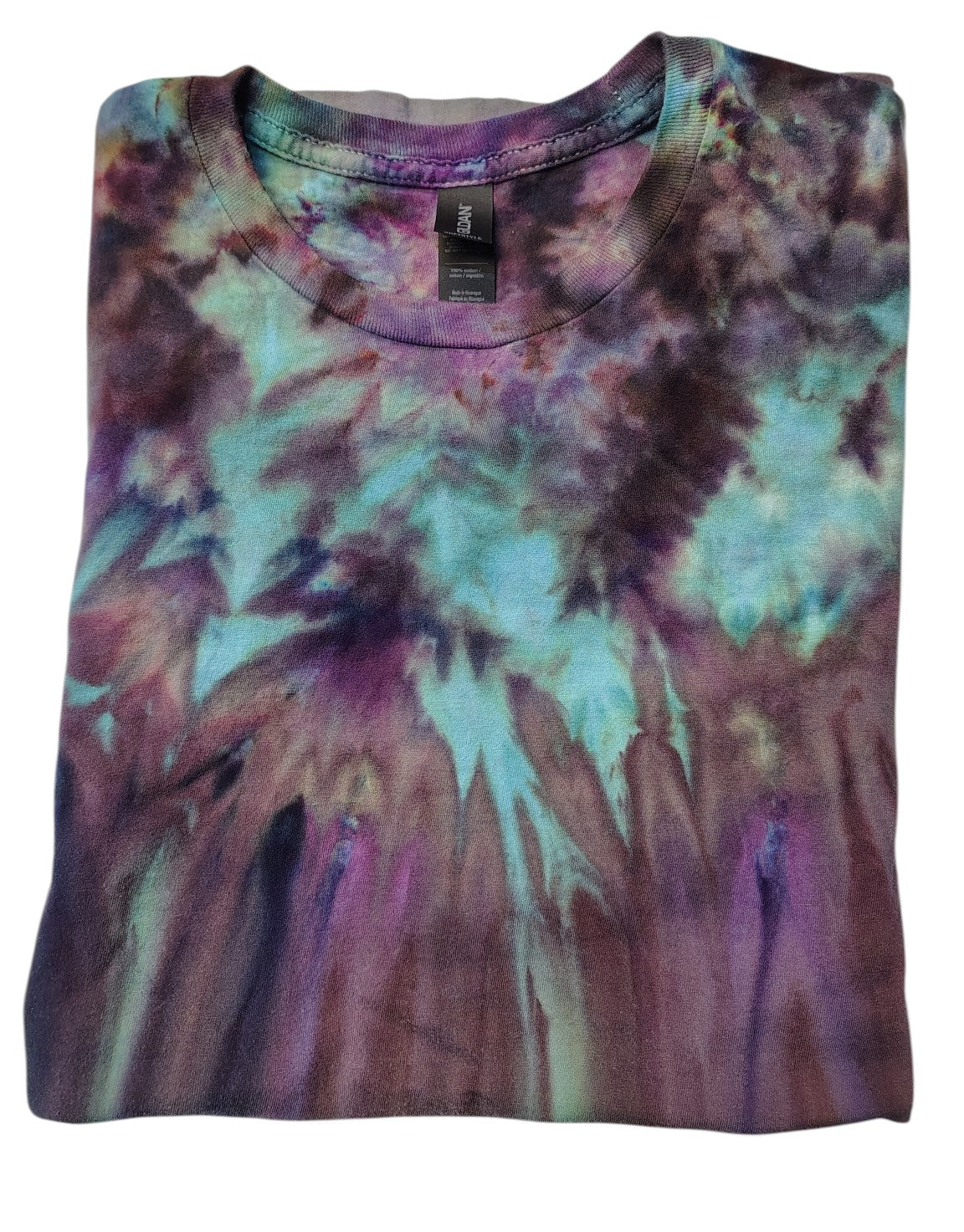 Twilight Falls Ice Dyed Shirt - Adult M - Handmade Tie-Dye