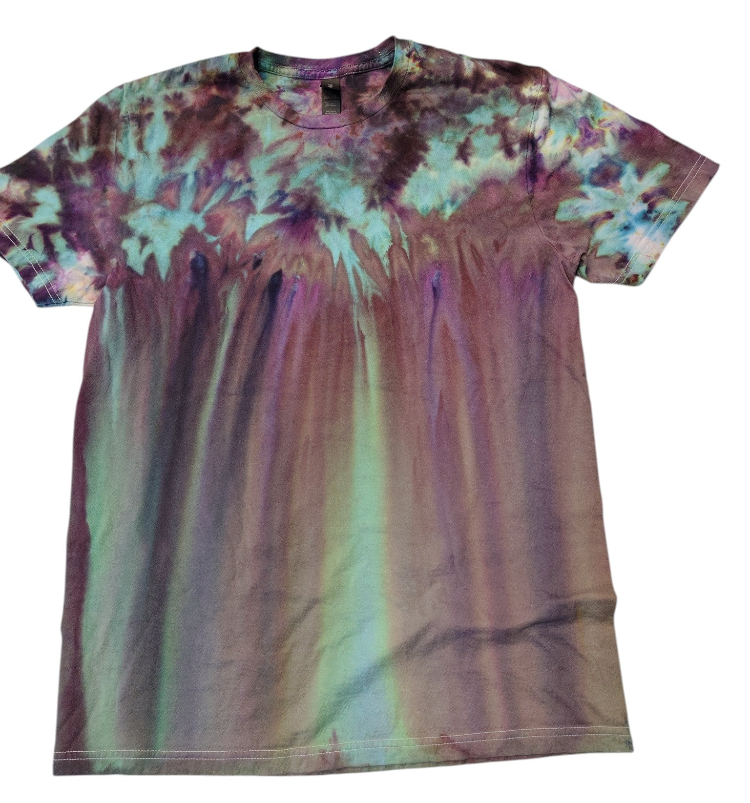 Twilight Falls Ice Dyed Shirt - Adult M - Handmade Tie-Dye