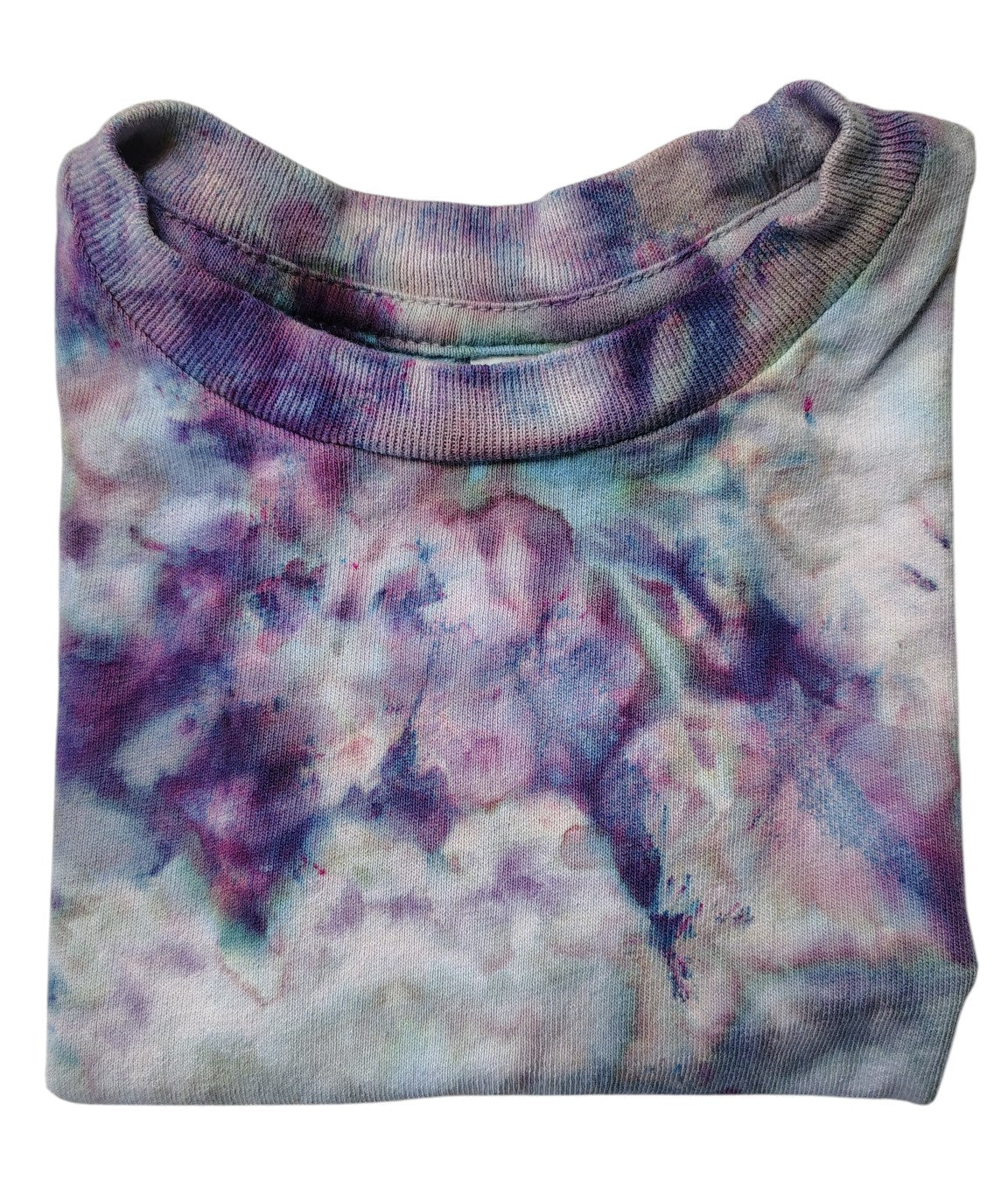 Moonberry Ice Dyed Shirt - Youth 2T  - Handmade Tie-Dye