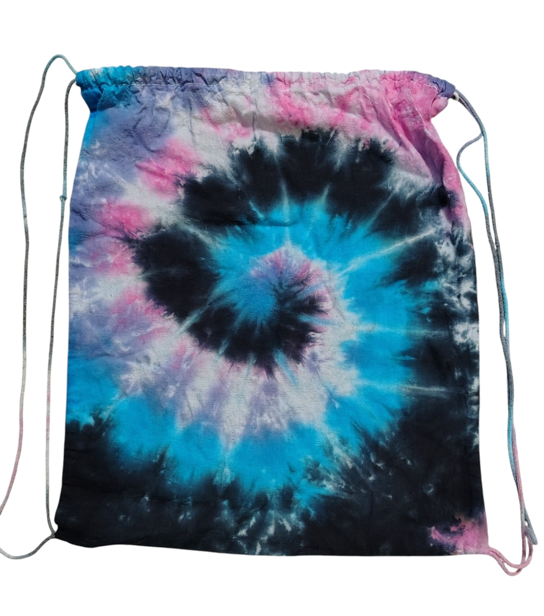 Tie-Dye Drawstring Bag