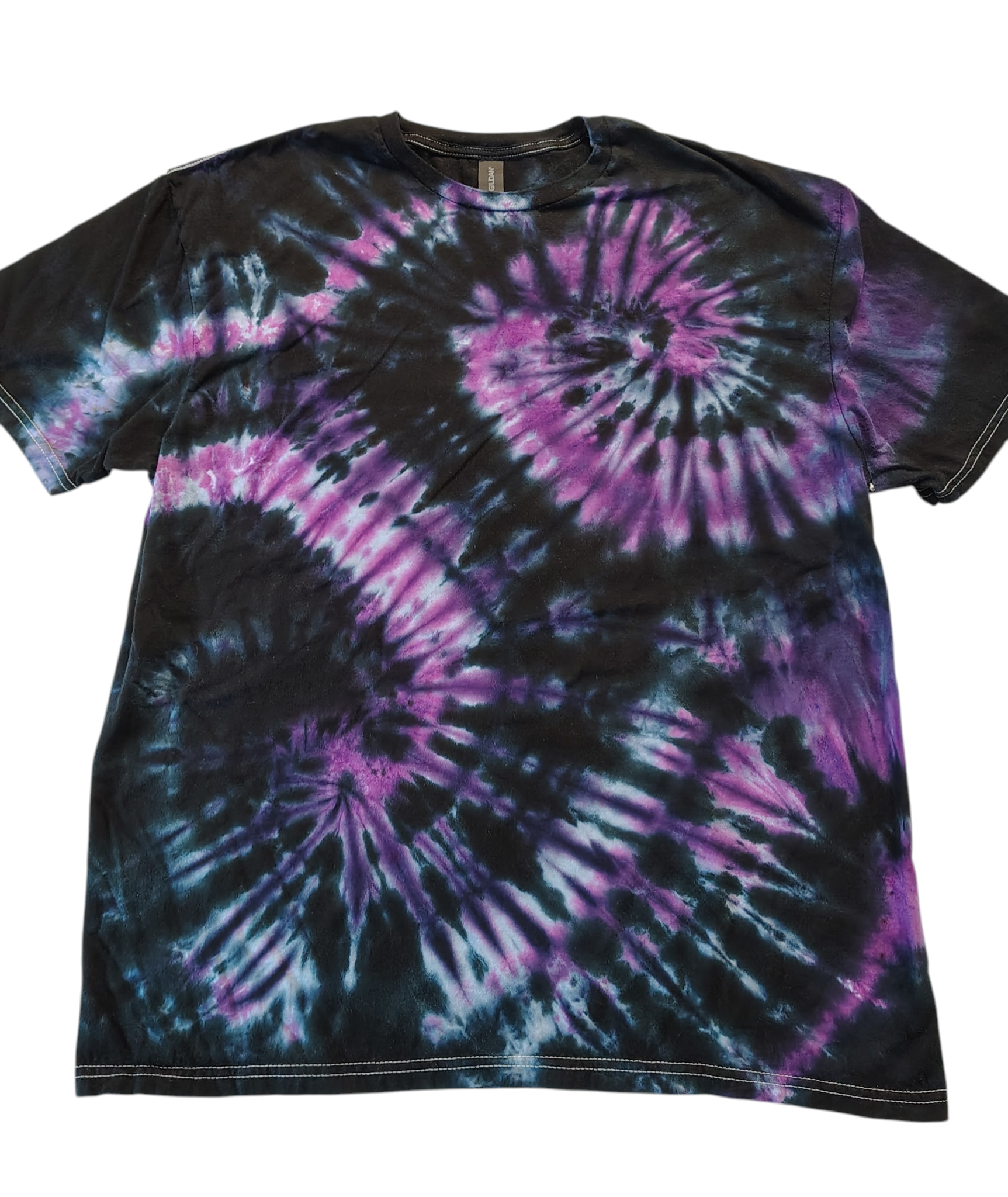 Midnight Orchid Spiral - Adult XL - Handmade Tie-Dye