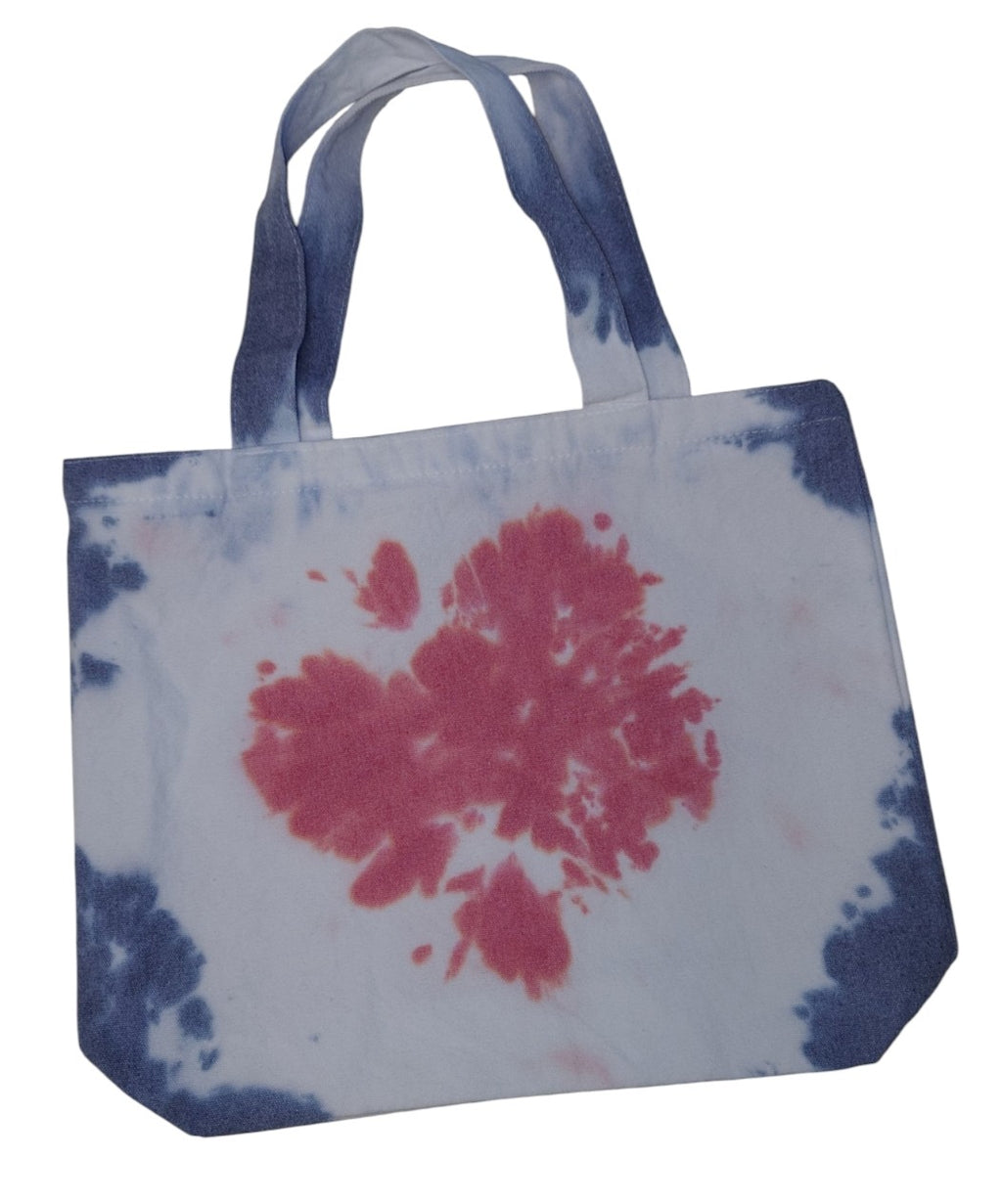 Large Zipper Tie-Dye Tote