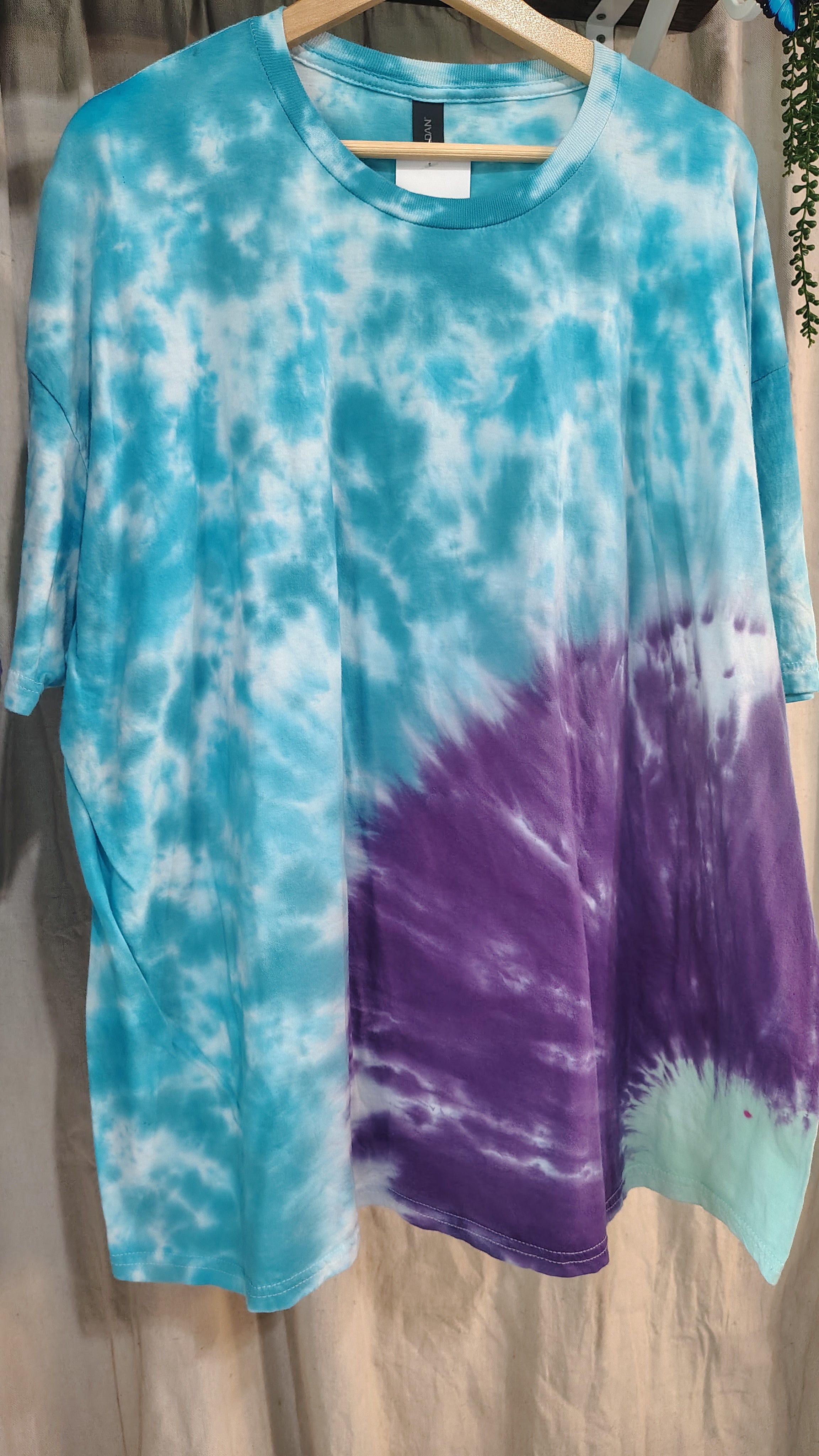 Violet Bloom - Adult 3X - Handmade Tie-Dye