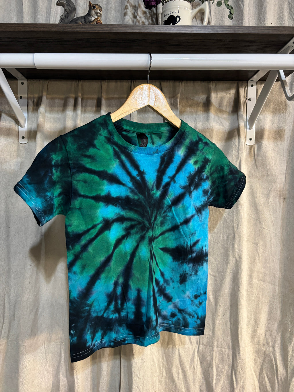 Deep Waves Tie-Dye Kids Shirt – Youth XS