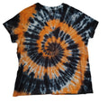 Ember Eclipse - Ladies XL V-Neck - Handmade Tie-Dye