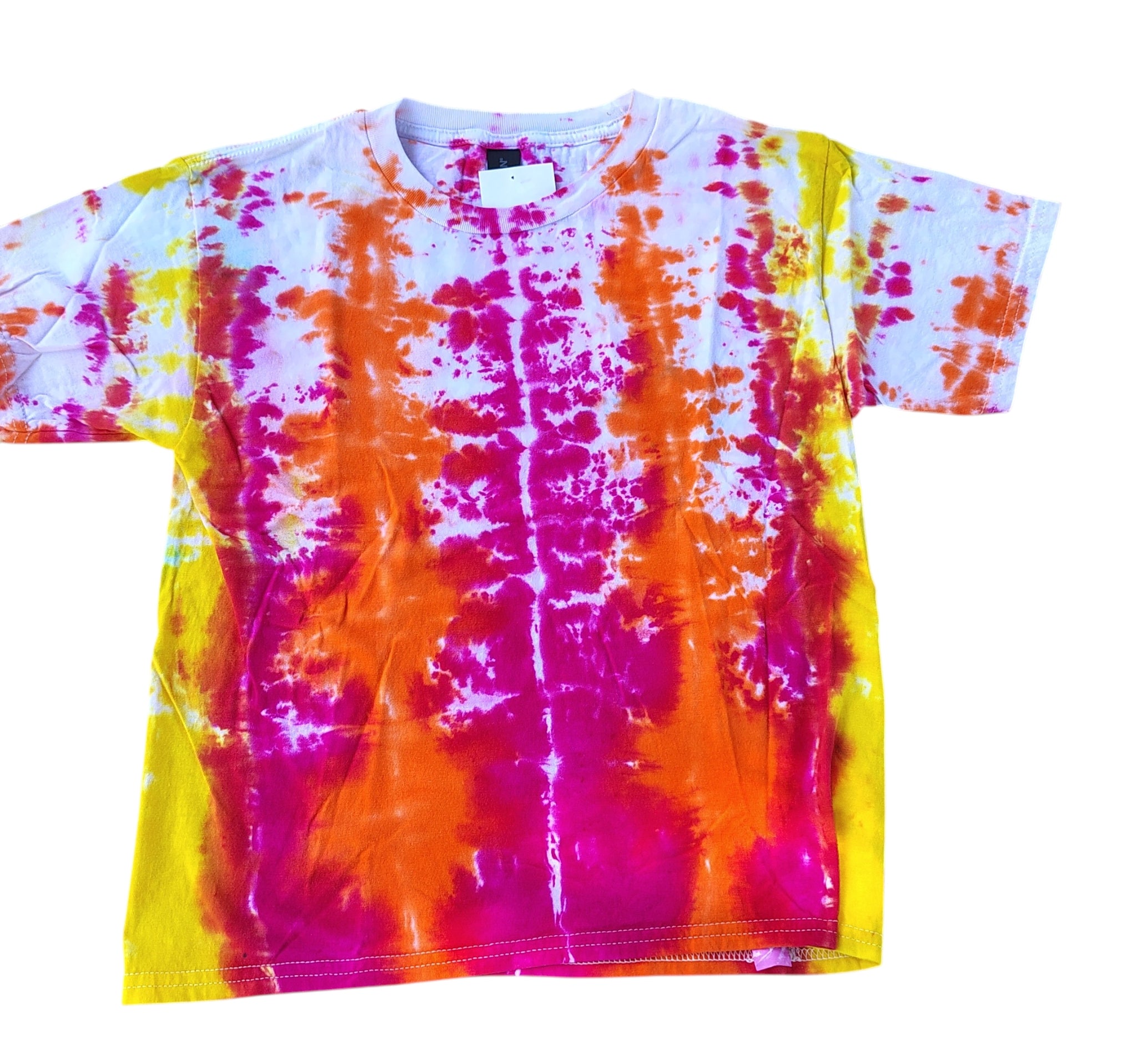 Firecracker Pop Tie-Dye Kids Shirt – Youth M