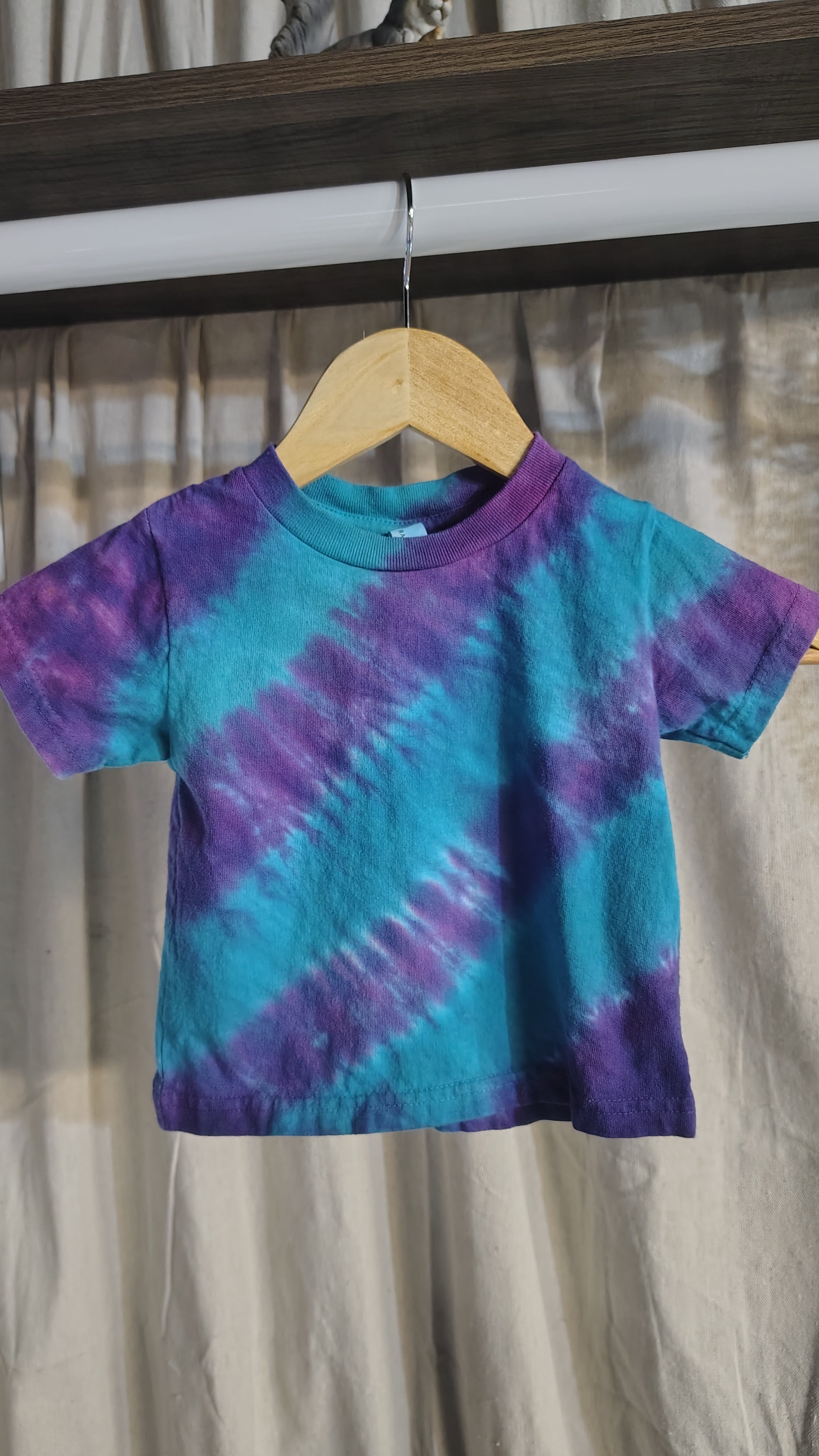Ocean Twilight Tie-Dye Kids Shirt - Youth 2T