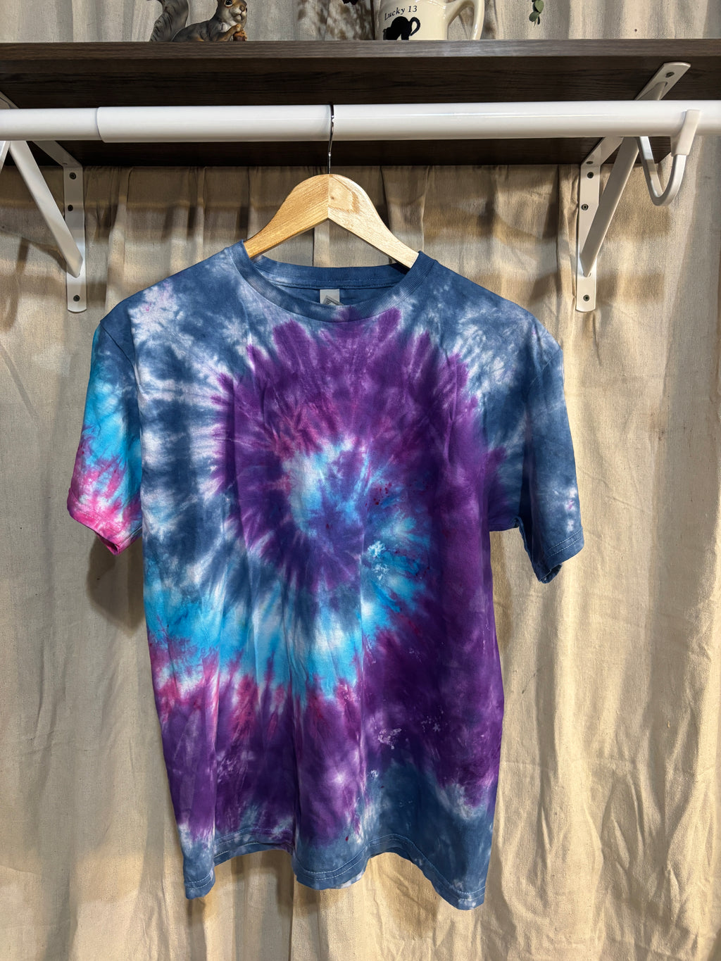 Galaxy Spiral Tie-Dye Shirt - Youth XL