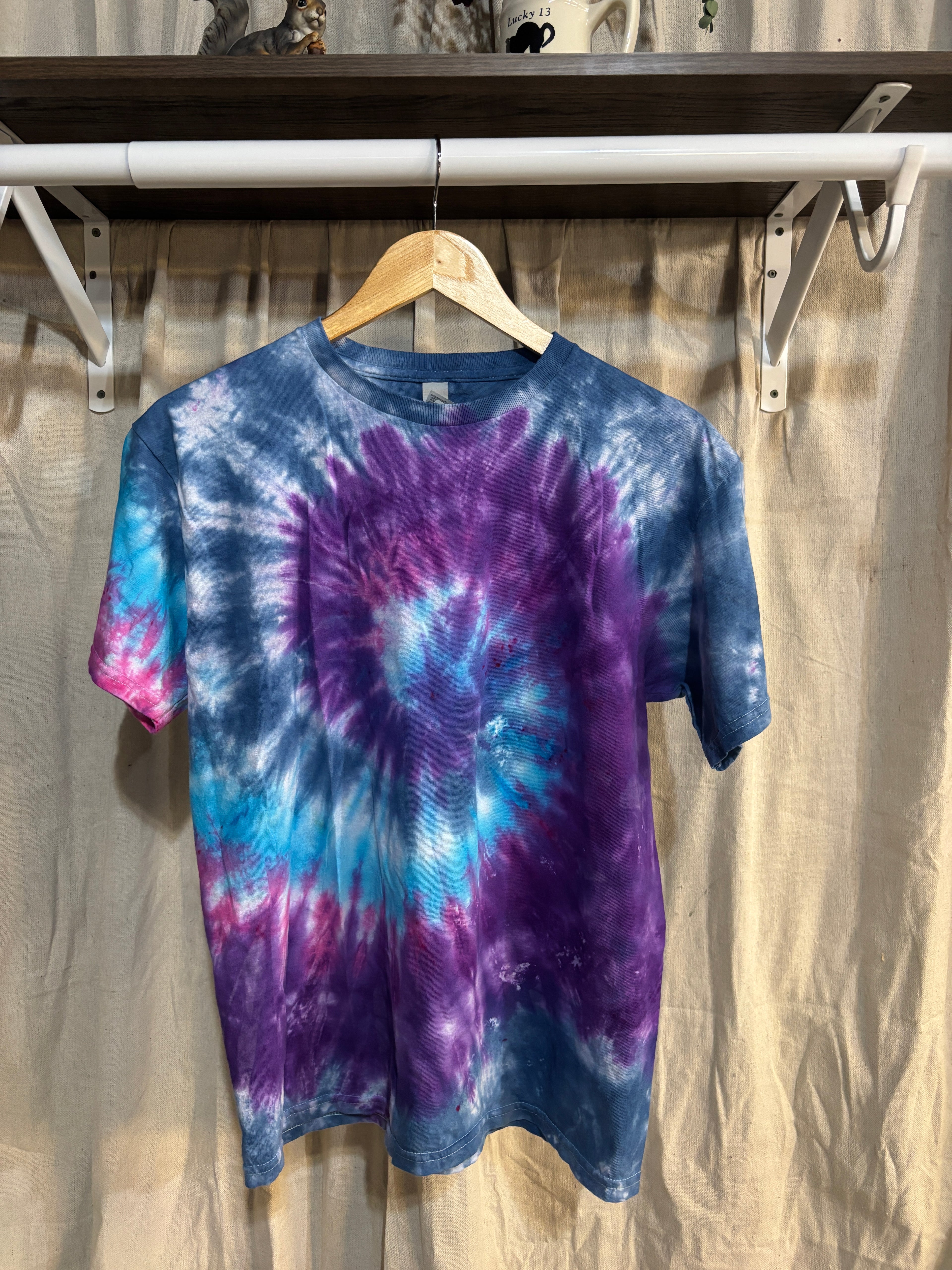 Galaxy Spiral Tie-Dye Shirt - Youth XL