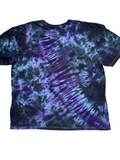 Amethyst Galaxy Scrunch Shirt - Adult 2X - Handmade Tee