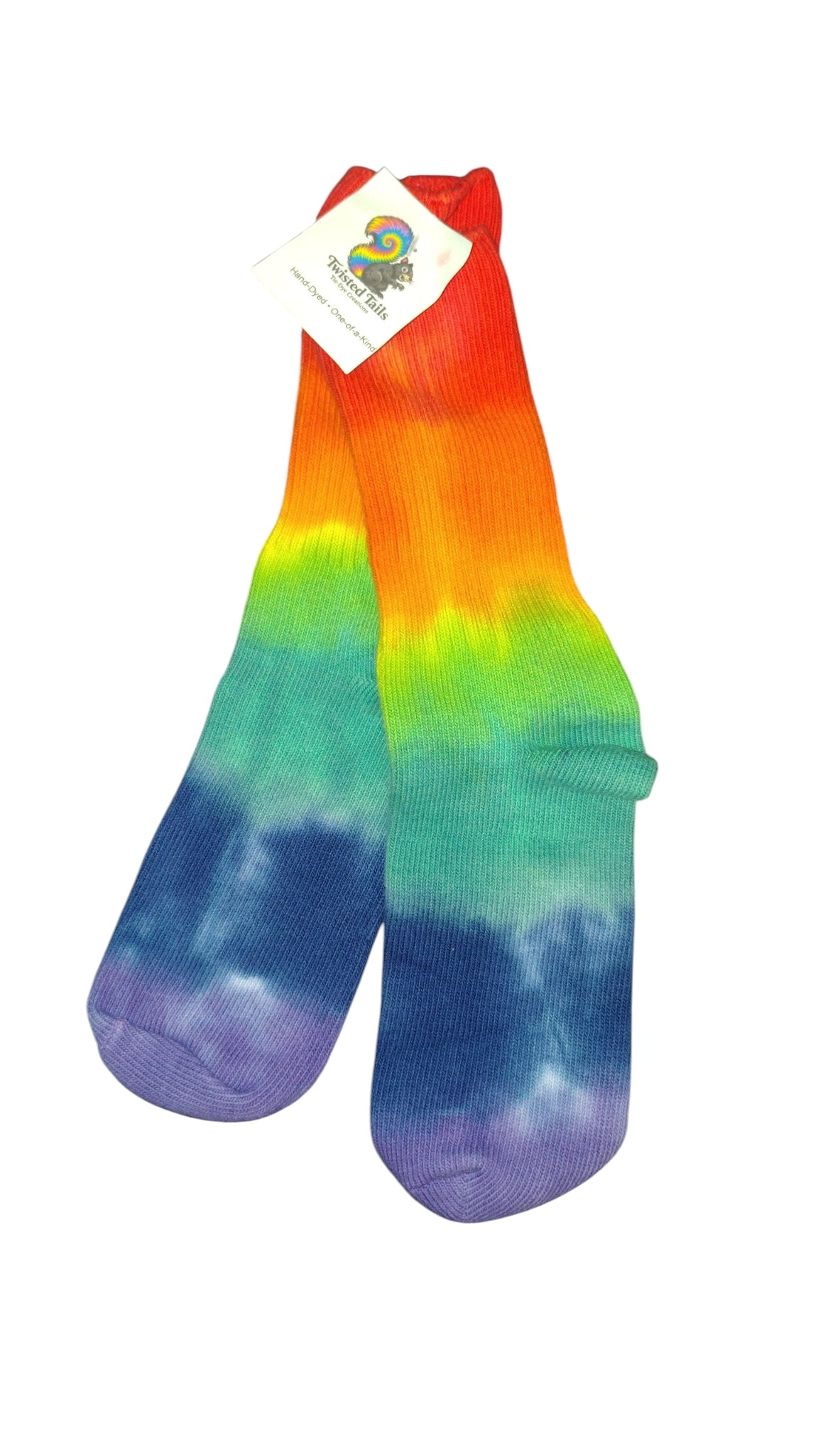 Hand-Dyed Tie-Dye Socks