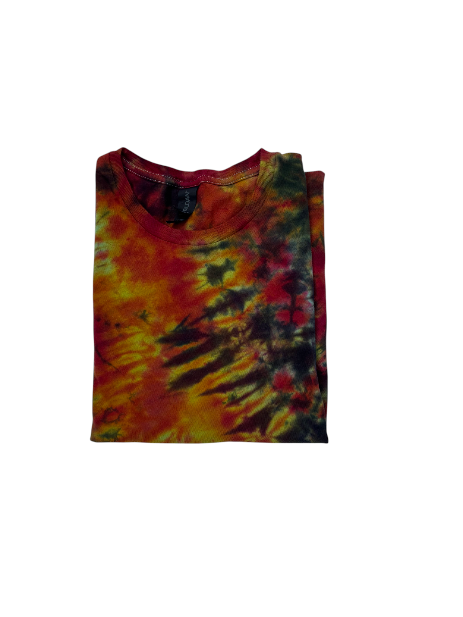 Solar Flare Galaxy Scrunch Shirt - Adult M - Handmade Tie Dye