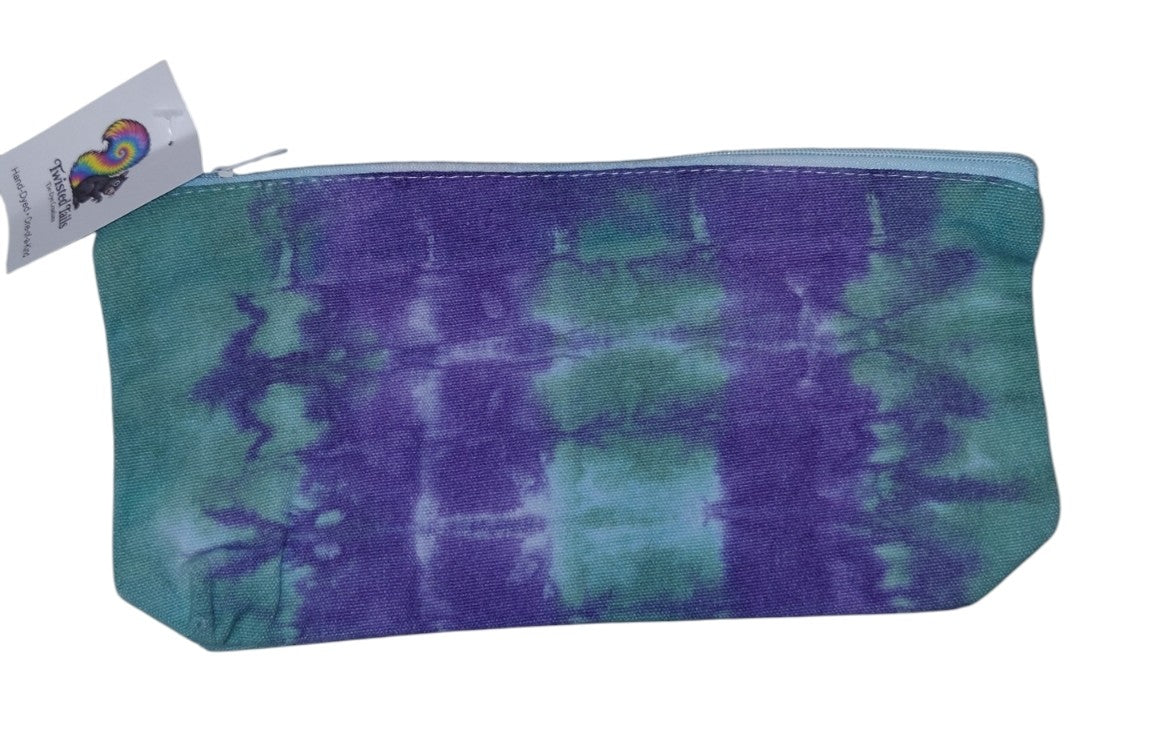 Hand-Dyed Zipper Pouch