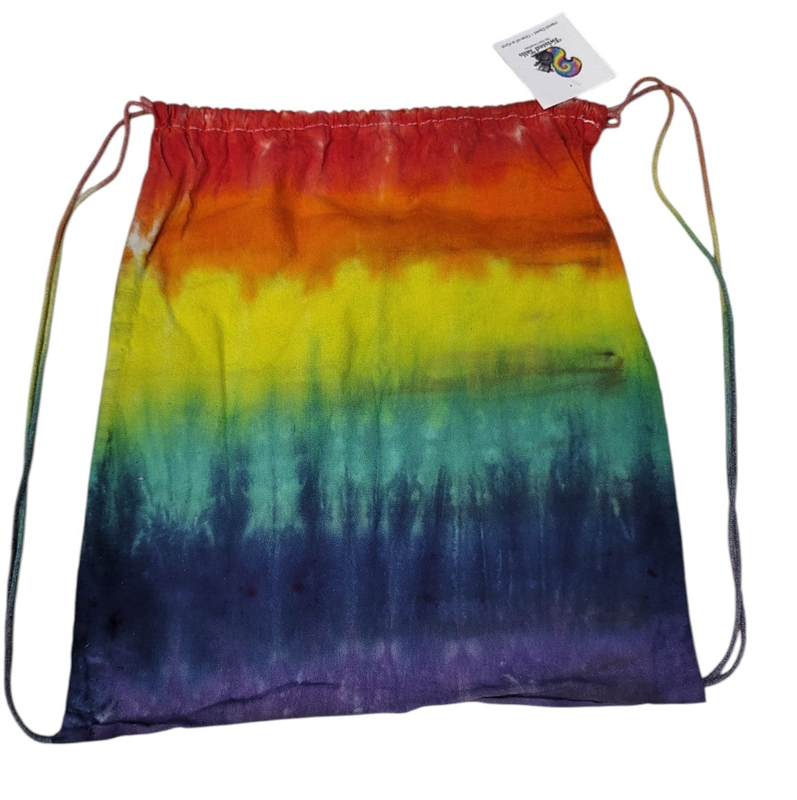 Tie-Dye Drawstring Bag