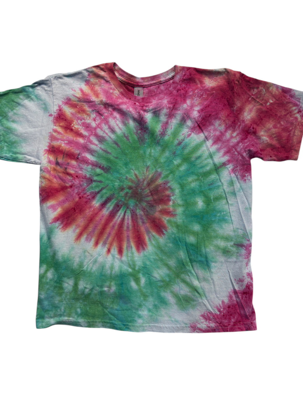 Watermelon Burst Tie-Dye Kids Shirt – Youth L
