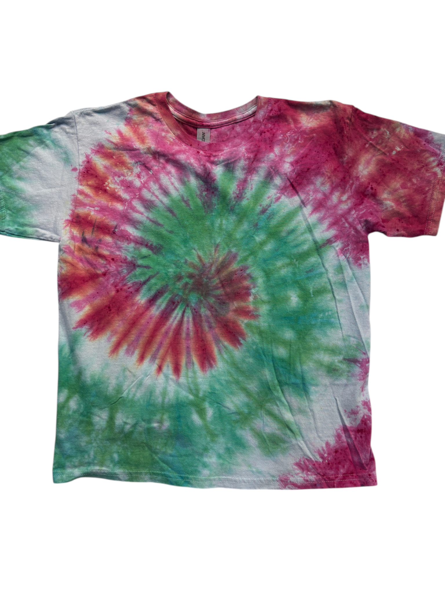 Watermelon Burst Tie-Dye Kids Shirt – Youth L