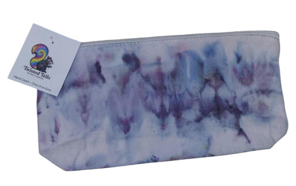 Ice-Dyed Zipper Pouch