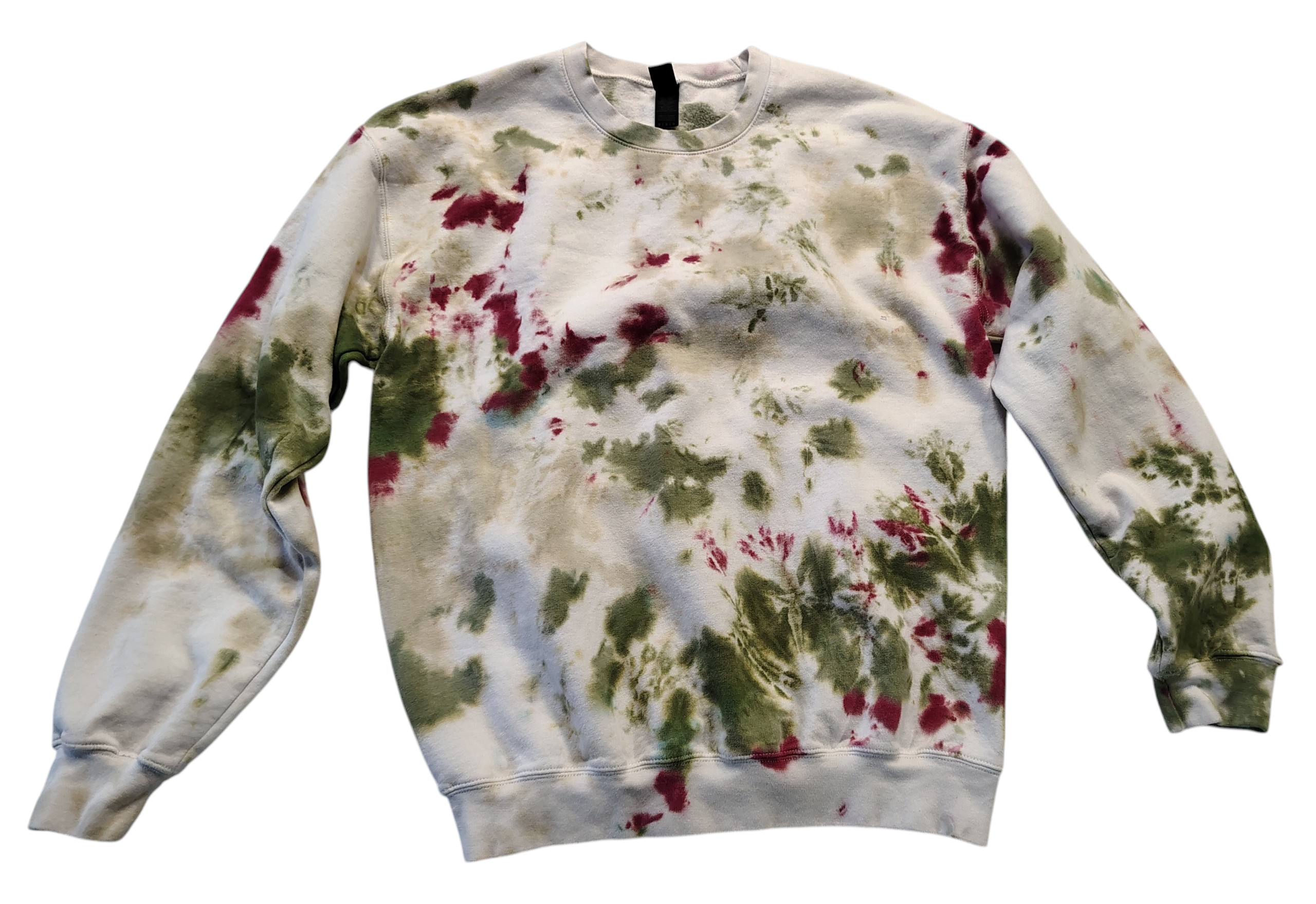 Soft Meadow Tie Dye Sweatshirt - Adult M - Cottagecore Crewneck