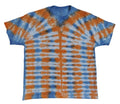 Blue Ember - Adult L - Handmade Tie-Dye