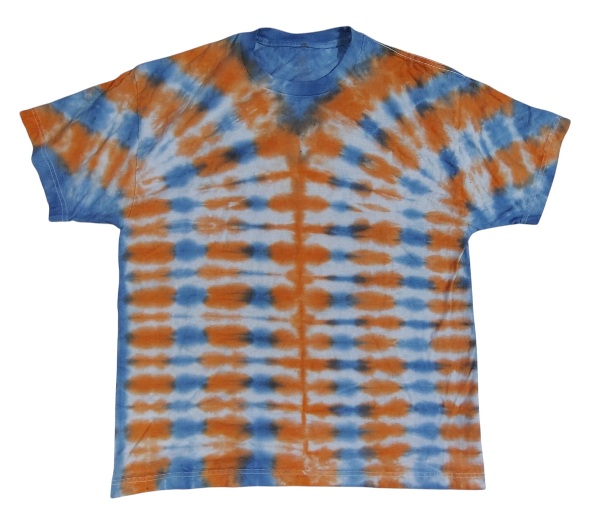 Blue Ember - Adult L - Handmade Tie-Dye