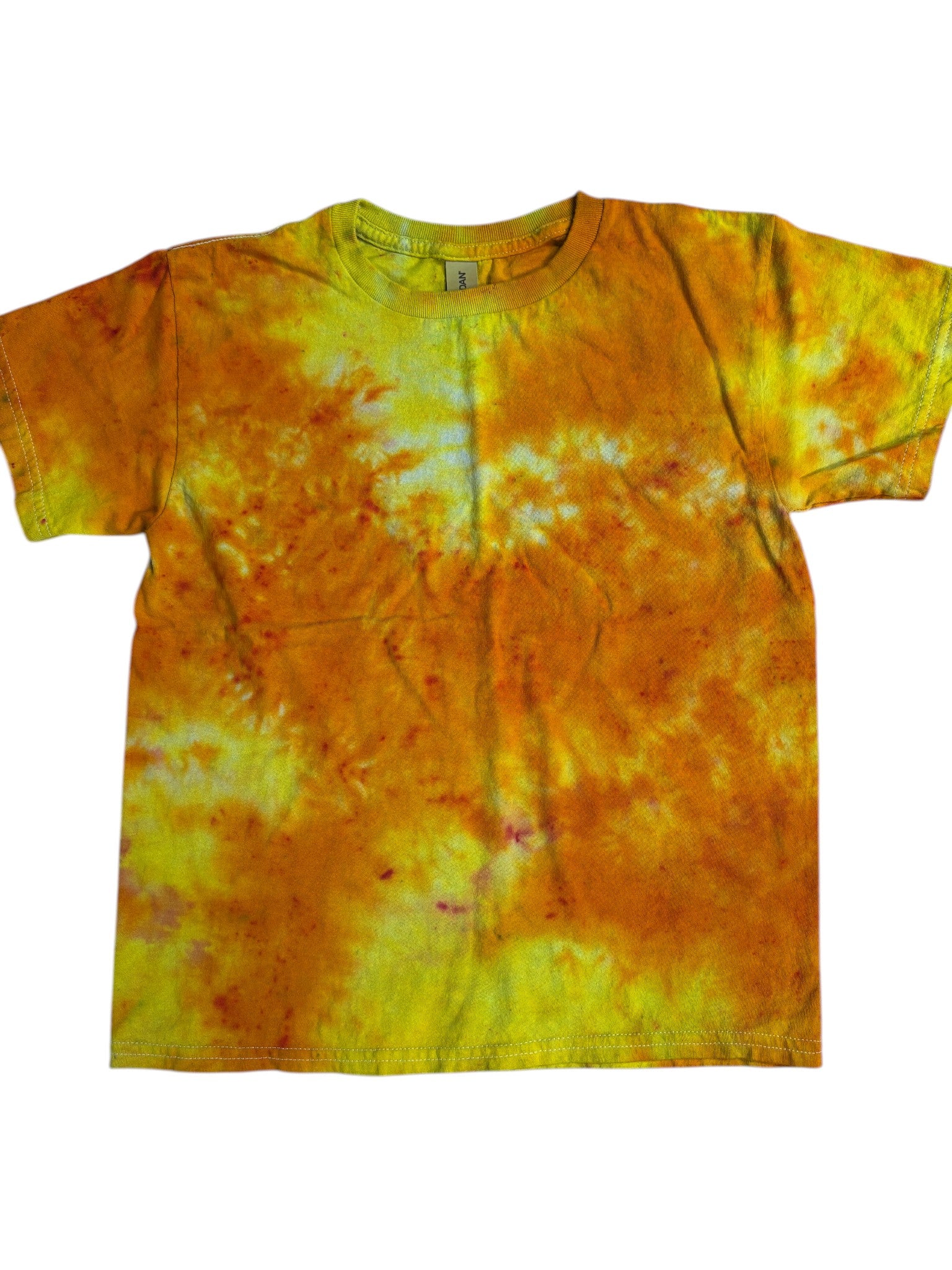 Flame Tie-Dye Kids Shirt – Youth M