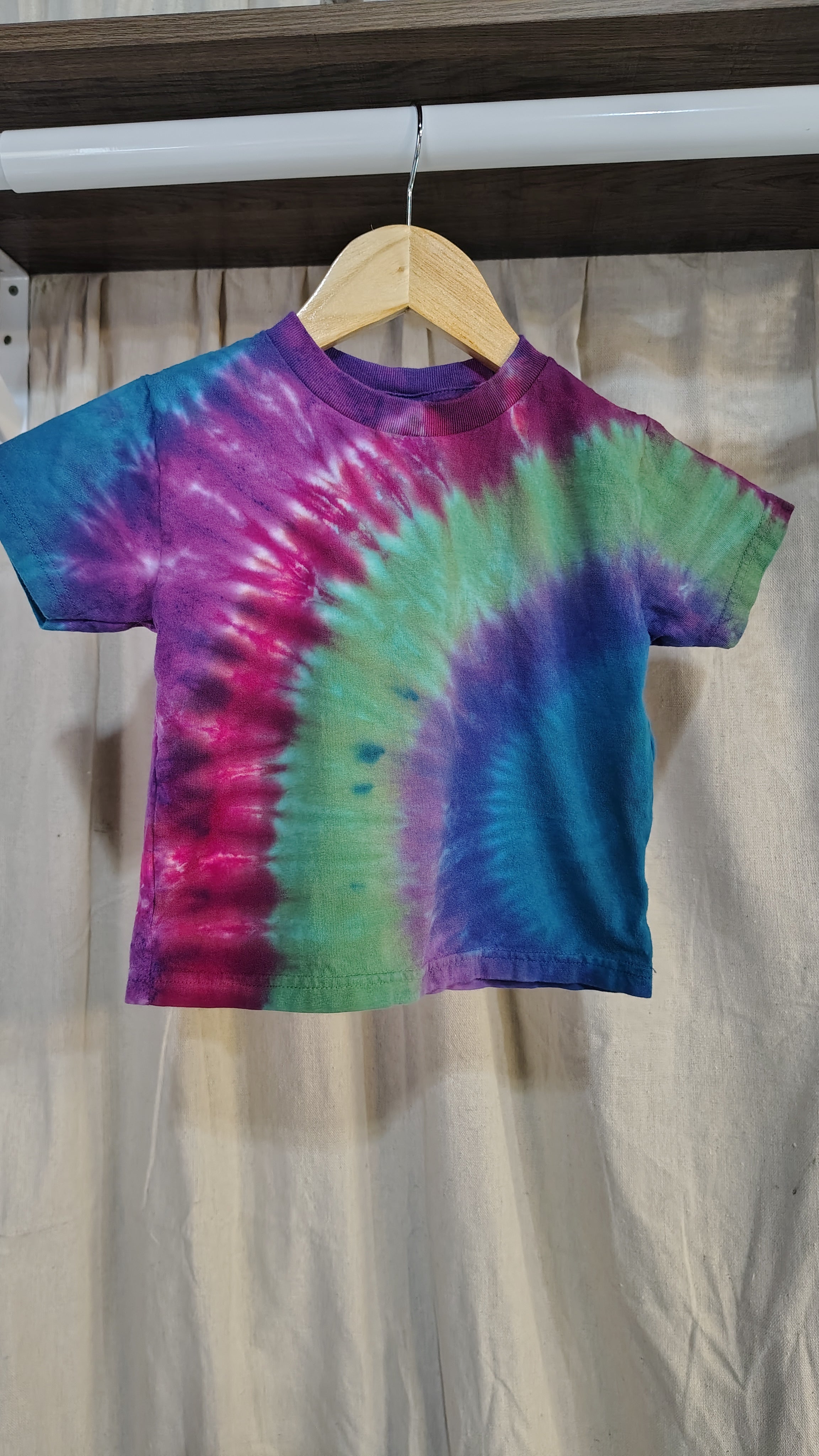 Aurora Splash Shirt - Youth 4T - Handmade Tie-Dye