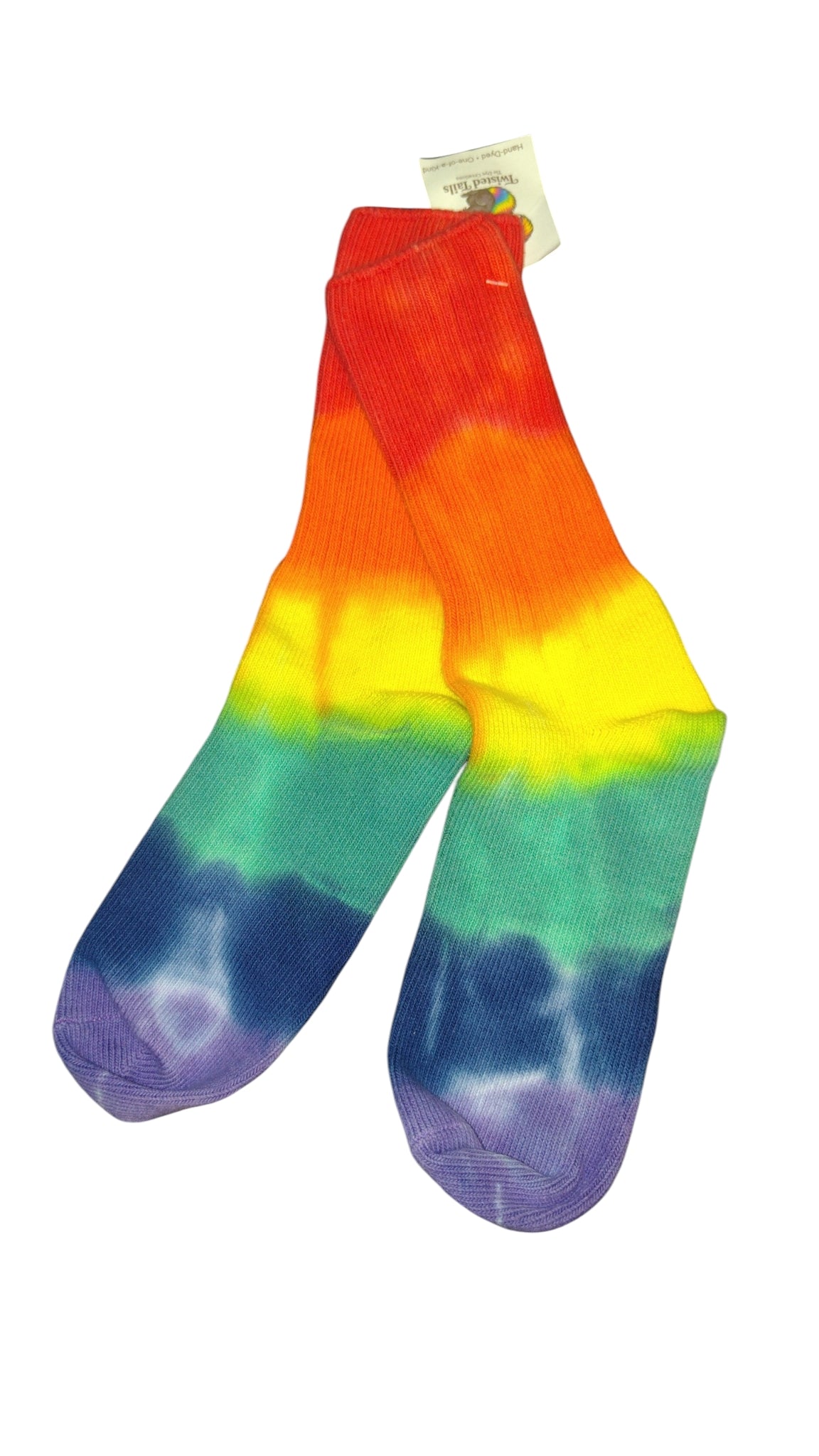 Hand-Dyed Tie-Dye Socks