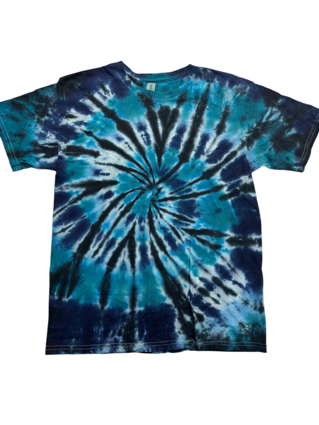 Ocean Waves Tie-Dye Kids Shirt – Youth XL