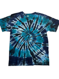 Ocean Waves Tie-Dye Kids Shirt – Youth XL