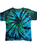 Deep Waves Tie-Dye Kids Shirt – Youth XS