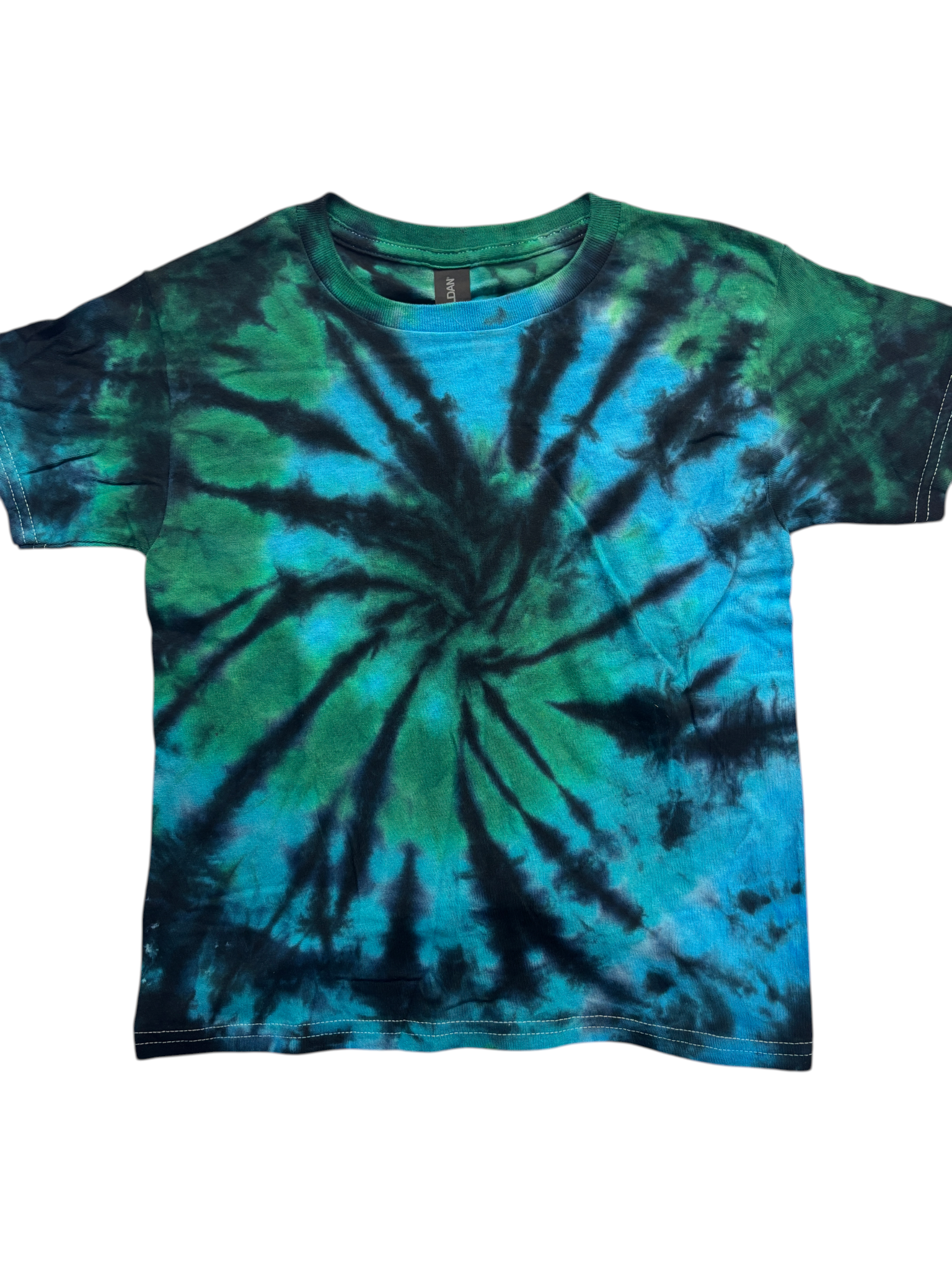 Deep Waves Tie-Dye Kids Shirt – Youth XS