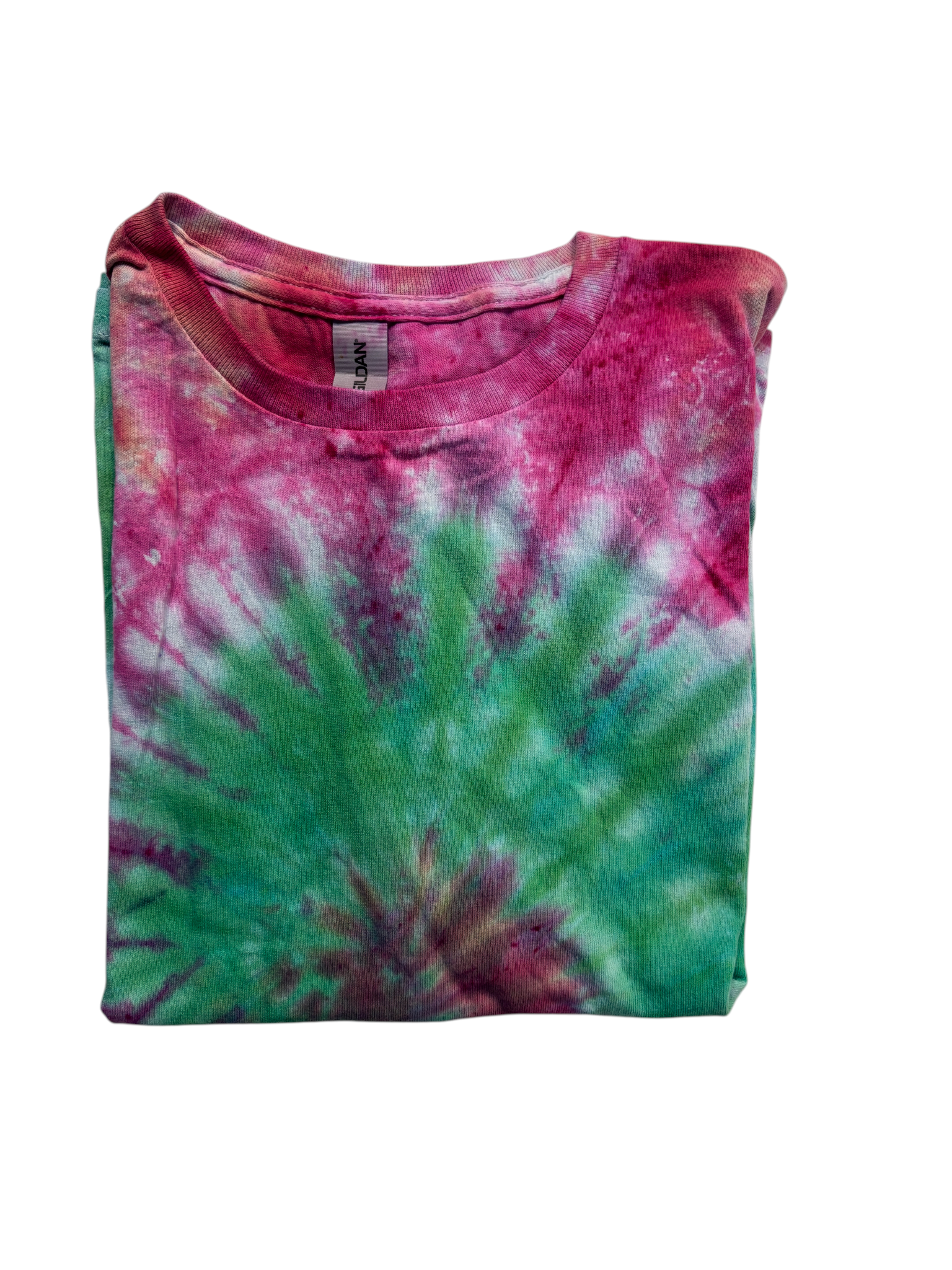 Watermelon Burst Tie-Dye Kids Shirt – Youth L