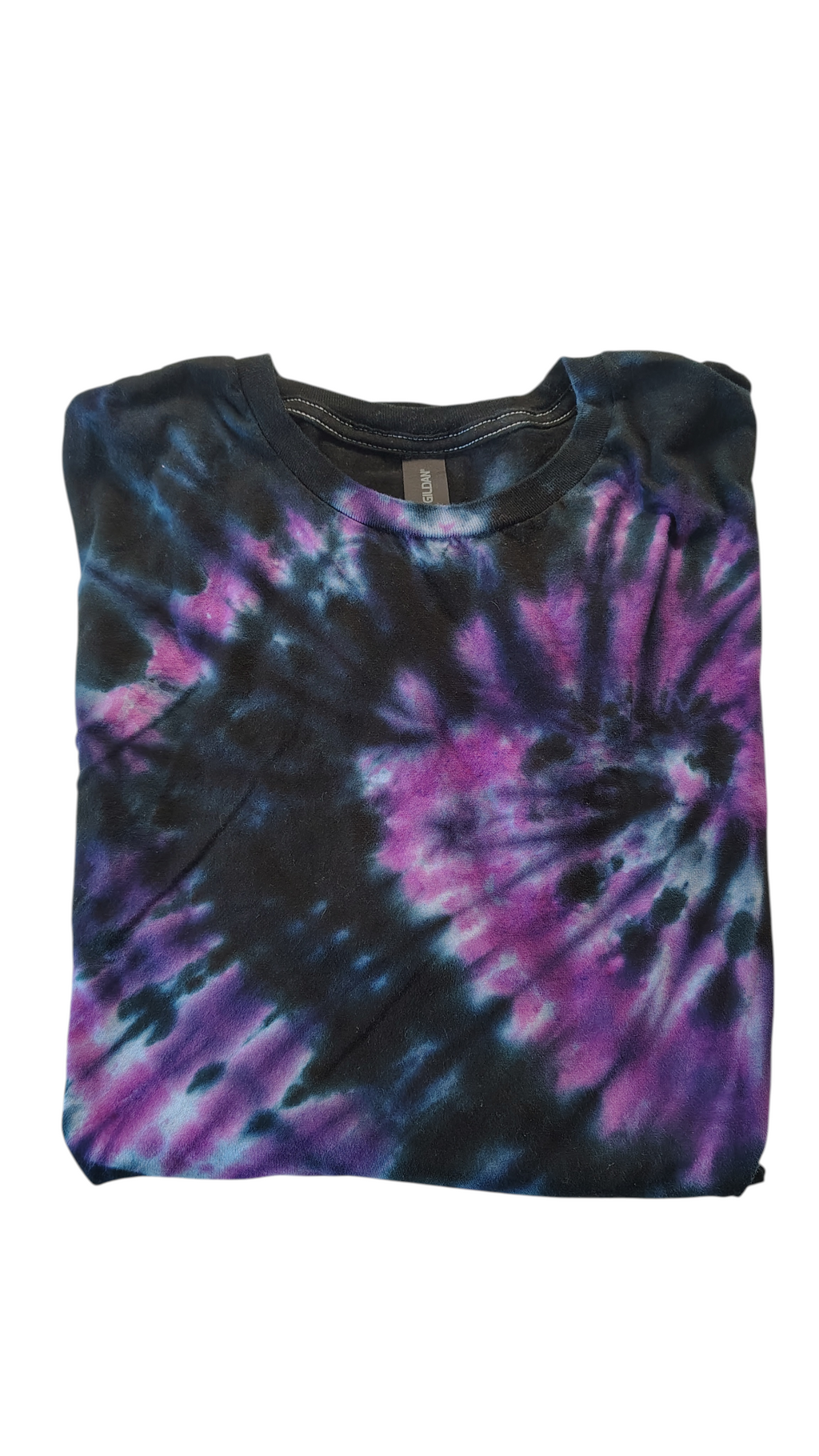 Midnight Orchid Spiral - Adult XL - Handmade Tie-Dye