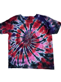 Rose Swirl Tie-Dye Kids Shirt – Youth XS