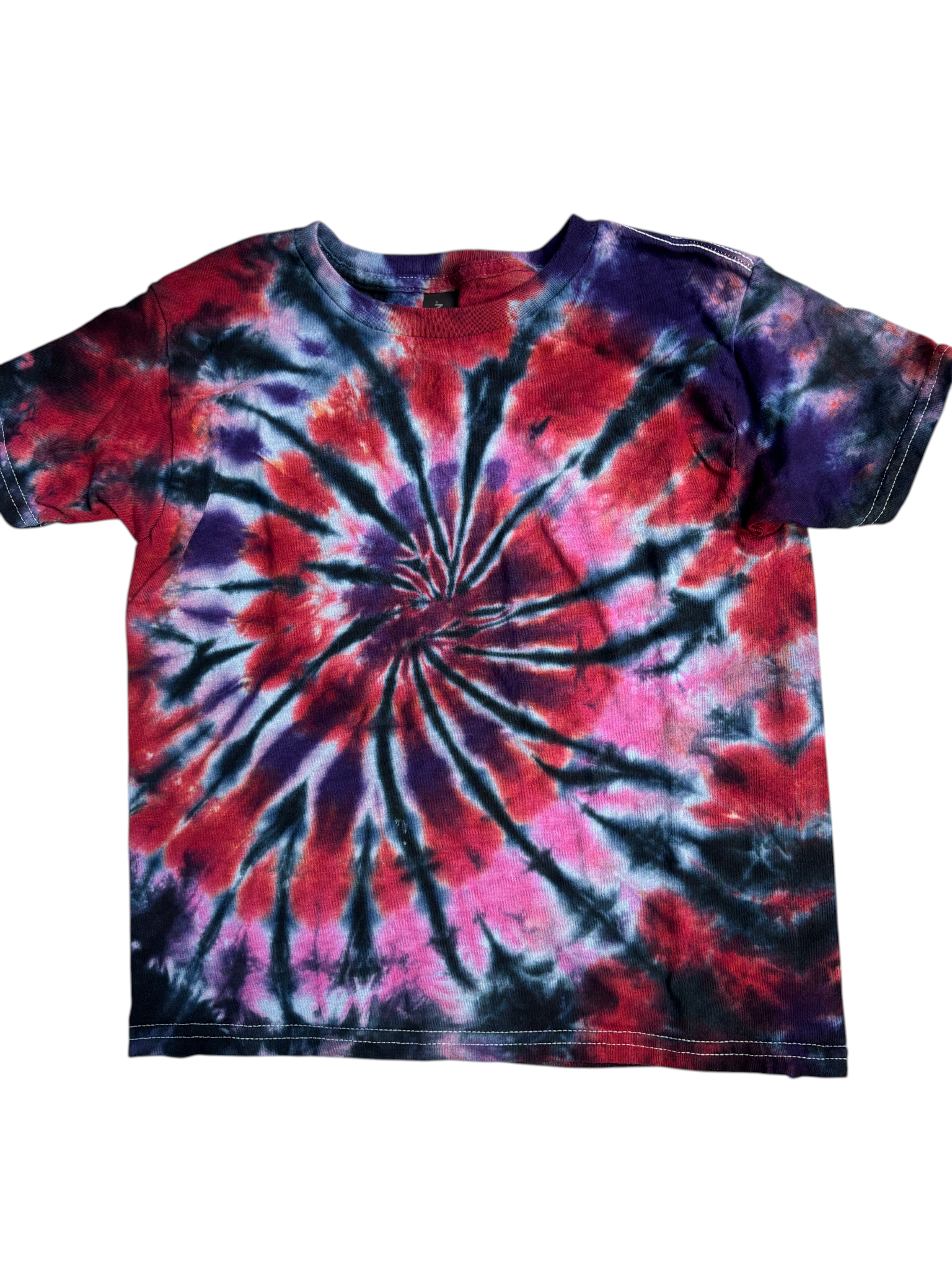 Rose Swirl Tie-Dye Kids Shirt – Youth XS