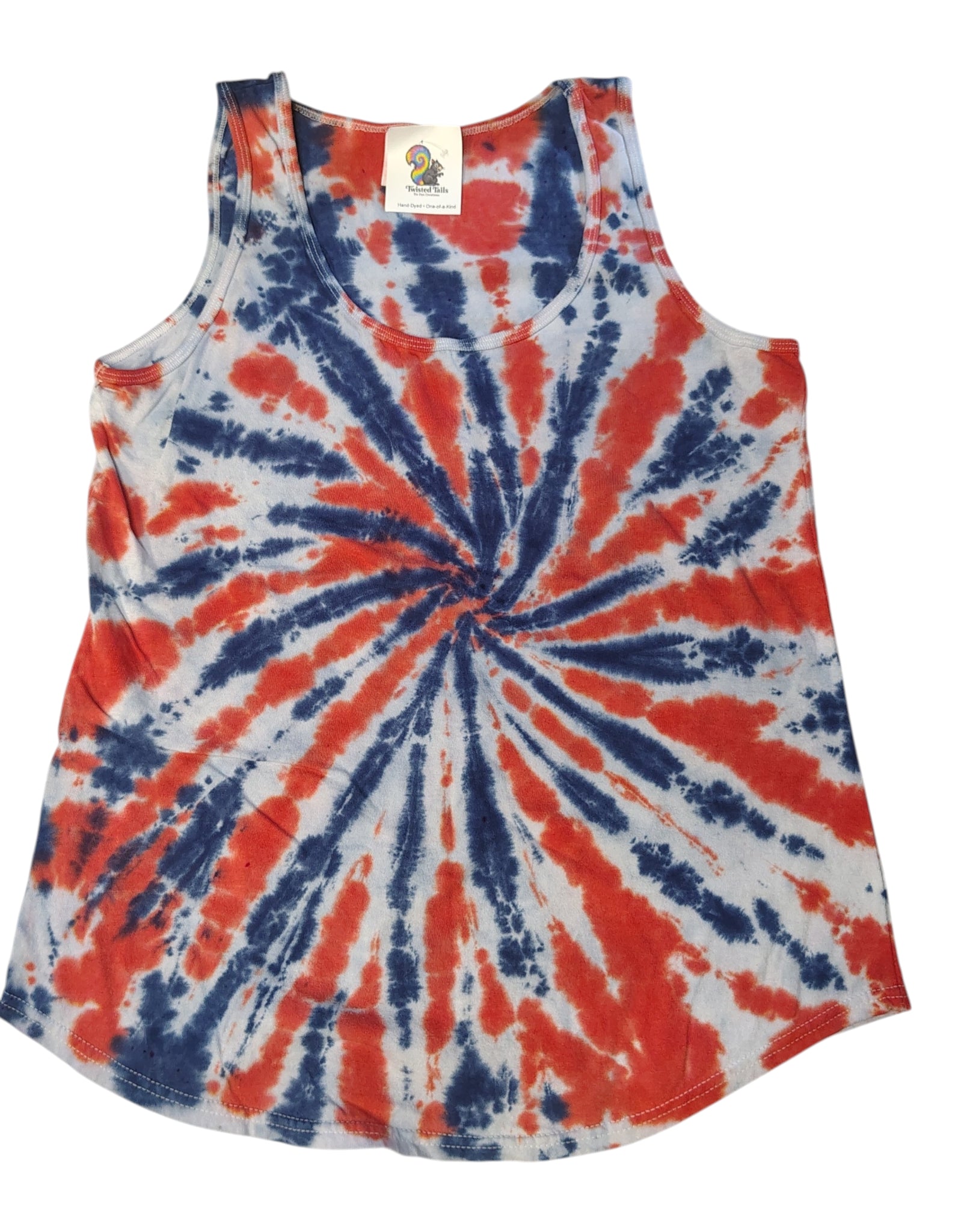 Boom, Baby - Ladies L Tank - Handmade Tie-Dye