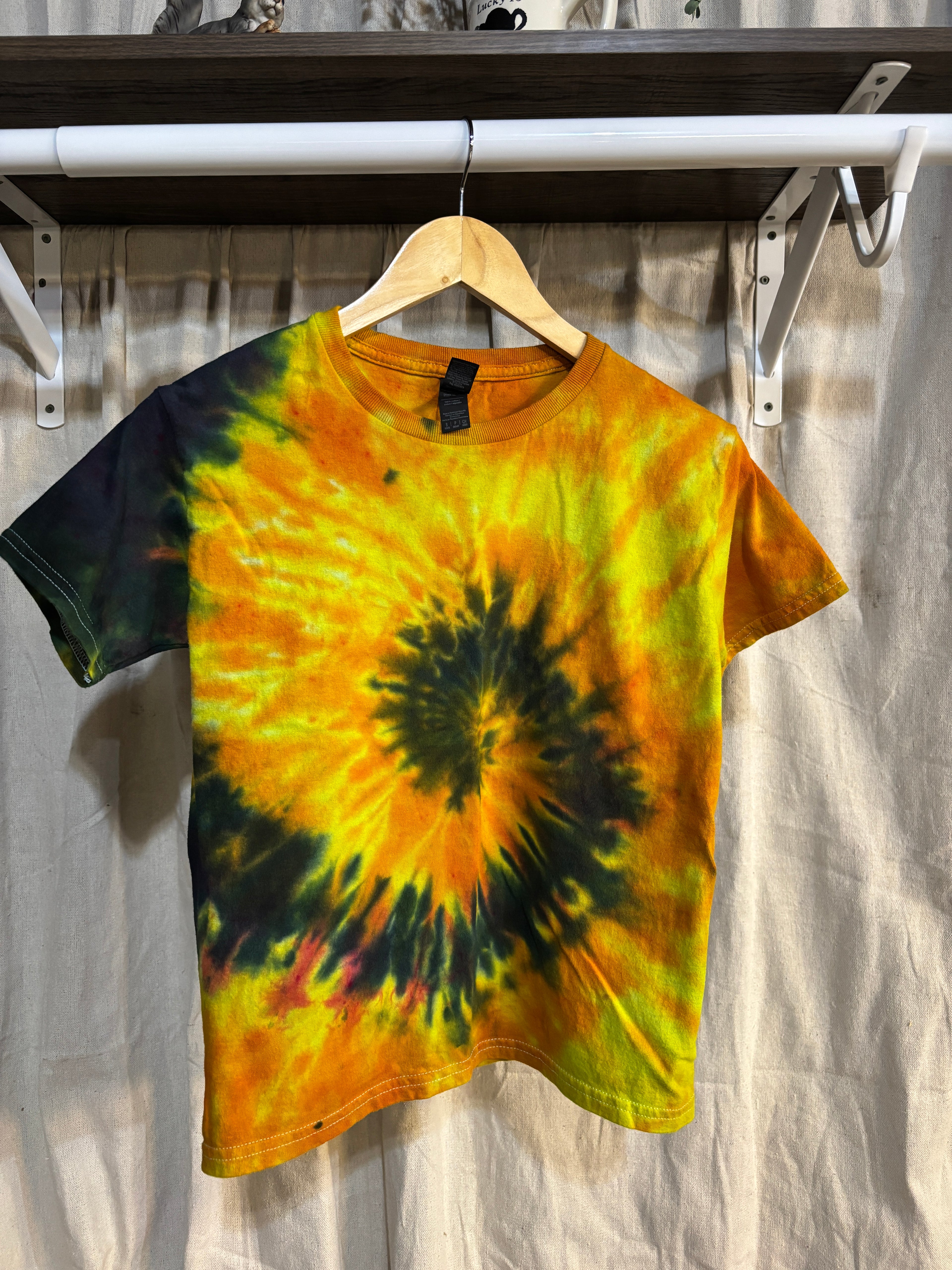 Solar Flare Tie-Dye Kids Shirt – Youth S